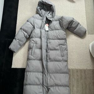 New w/ tags Target Women’s long puffer size S
